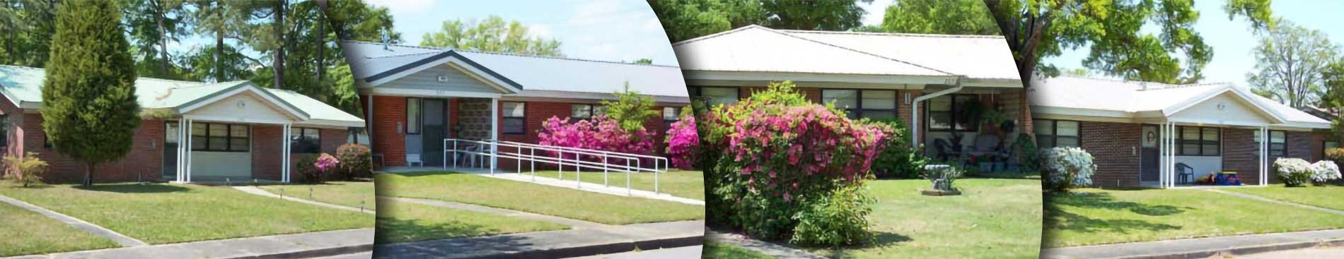 Collage of four Chickasaw locations